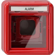 Gira 020630 Fedlap Üvegtábla feliratm. VÁ VR piros Gira 020630 Fedlap Üvegtábla feliratm. VÁ VR piros