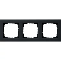 Gira 021309 E2 3-keret fekete vízszintesés függőleges Gira 021309 E2 3-keret fekete vízszintesés függőleges
