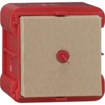 Gira 289100 Beépítődoboz 1-es falba süllyesztett E22 piros