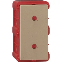 Gira 289200 Beépítődoboz 2-es falba süllyesztett E22 piros