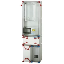 HENSEL HB3000F4-U 1/3F Mérőszekrény 1xM63A földkábeles +1x4M +1xdugaljhely 1-szintes 1-mérőhely HENSEL HB3000F4-U 1/3F Mérőszekrény 1xM63A földkábeles +1x4M +1xdugaljhely 1-szintes 1-mérőhely