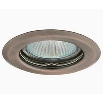 KANLUX 327 CT-2114-AN kerek fix beépíthető lámpatest réz MR16 KANLUX 327 CT-2114-AN kerek fix beépíthető lámpatest réz MR16