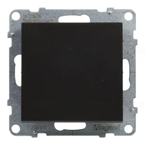LEGRAND 721401 Suno egypólusú kapcsoló 10AX, fekete LEGRAND 721401 Suno egypólusú kapcsoló 10AX, fekete