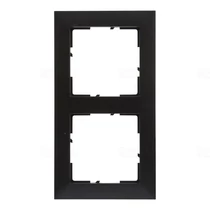 LEGRAND 721522 Suno 2-es keret, fekete