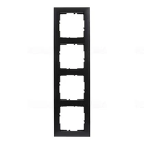 LEGRAND 721524 Suno 4-es keret, fekete