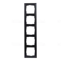 LEGRAND 721525 Suno 5-ös keret, fekete