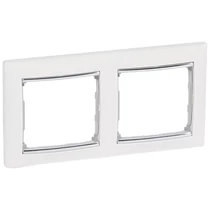 LEGRAND 770492 Valena 2-keret fehér/ezüst