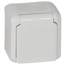 LEGRAND 782373 Forix IP44 FK 2P+F Földelt csatlakozóaljzat 16A csapófedéllel fehér LEGRAND 782373 Forix IP44 FK 2P+F Földelt csatlakozóaljzat 16A csapófedéllel fehér