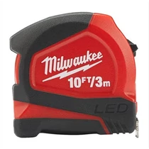 MILWAUKEE 48226602 Mérőszalag LED világítással 3 m - 1 db