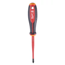 MILWAUKEE 4932478736 VDE Csavarhúzó 3 oldalú markolattal  PZ/ SL2 x100 MILWAUKEE 4932478736 VDE Csavarhúzó 3 oldalú markolattal  PZ/ SL2 x100