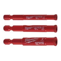 MILWAUKEE 4932498368 Diamond Max™  Száraz gyémántfúró készlet 3 rsz.