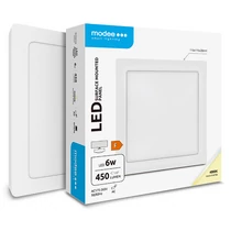 MODEE LIGHTING ML-LPS4000K6WA LED Panel Négyzet - Felszerelhető 6W 4000K (450 lumen) 