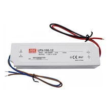 MEAN WELL LPV-100-12 LED tápegység 100W/12V/0-8,5A MEAN WELL LPV-100-12 LED tápegység 100W/12V/0-8,5A