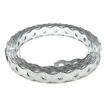 MÜPRO 114807 Lyukacsos szalag horganyzott 12mm széles hullámos 5,5mm lyukméret