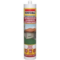 SOUDAL 338406 Neutrális szilikon transzparens 280 ml
