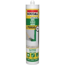 SOUDAL 346266 Akril szilikon fehér festhető  Turbo 280ml