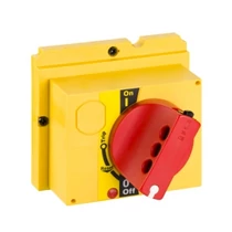 SCHNEIDER LV429339 Közvetlen kézi hajtás piros kar sárga előlap