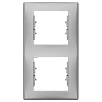 SCHNEIDER Sedna 5801168 2-keret függőleges alumínium