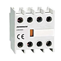 SCHRACK LZZCH031 Segédérintkező, mellső, CUBICO Classic, 3z+1ny