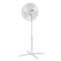 SOMOGYI FS40-21M Álló ventilátor, 40 cm-es lapátátmérő, állítható magasság, 3 fokozat, 40W, fehér