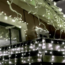 SOMOGYI KKF 608/WH LED-es jégcsap fényfüggöny hidegfehér 8 programos, memóriás