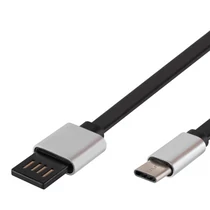 SOMOGYI USBF C2 Töltőkábel lapos 2m SOMOGYI USBF C2 Töltőkábel lapos 2m