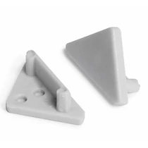 TOPMET C9980022 LED profil CABI12E végzáró szett szürke (2db/cs) TOPMET C9980022 LED profil CABI12E végzáró szett szürke (2db/cs)