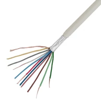 ALARM vezeték 2x0,5+4x0,22mm2 100m/tekercs ALARM vezeték 2x0,5+4x0,22mm2 100m/tekercs