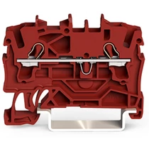 WAGO 2002-1203 Piros rugós sorkapocs 2,5mm TS35