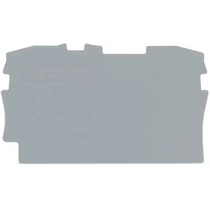 WAGO 2002-1291 Véglap szürke