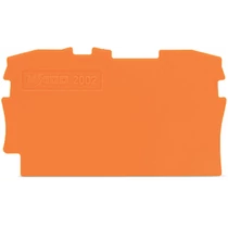 WAGO 2002-1292 Véglap narancs