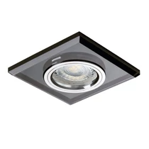 KANLUX 18510 MORTA CT-DSL50-B üveges beépíthető spot fekete KANLUX 18510 MORTA CT-DSL50-B üveges beépíthető spot fekete