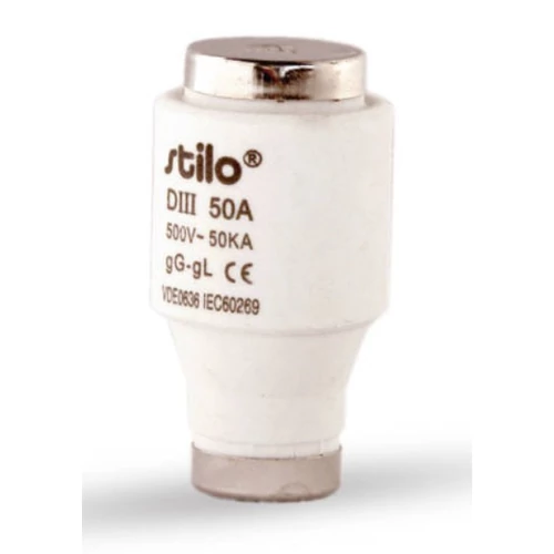 BIZTOSÍTÉK DOLIII 50A Biztosító betét Dol III 50A 5db/csomag