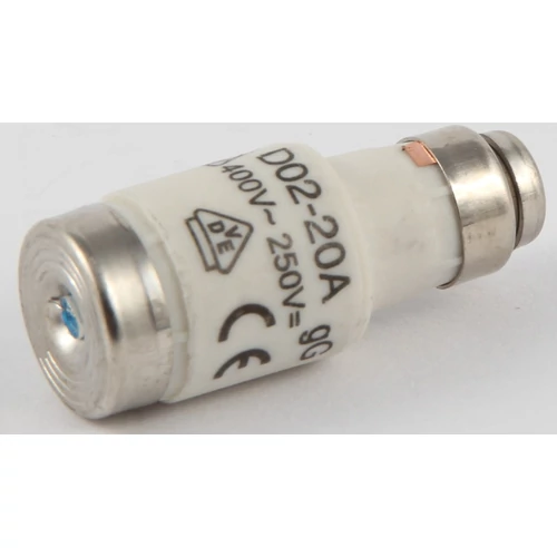 BIZTOSÍTÉK D02 63A Biztosító betét D02 E18 63A 10db/csomag BIZTOSÍTÉK D02 63A Biztosító betét D02 E18 63A 10db/csomag