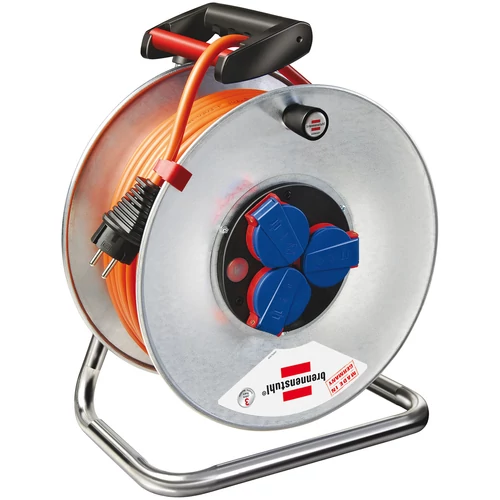 BRENNENSTUHL 1198348 Kábeldob 25m Fém Garant SK 3x2,5mm2 gumi kábeles BRENNENSTUHL 1198348 Kábeldob 25m Fém Garant SK 3x2,5mm2 gumi kábeles