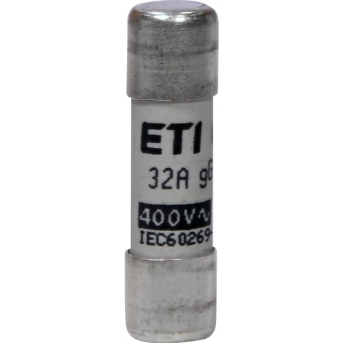 ETI 002651022 BIZTOSÍTÉK 10x38 32A Biztosító betét 500V gG hengeres