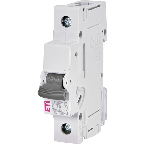 ETI 1900028 ETIMATP6 C10A 1p 6kA Kismegszakító, 1 modul ETI 1900028 ETIMATP6 C10A 1p 6kA Kismegszakító, 1 modul
