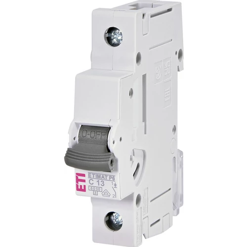 ETI 1900029 ETIMATP6 C13A 1p 6kA Kismegszakító, 1 modul ETI 1900029 ETIMATP6 C13A 1p 6kA Kismegszakító, 1 modul