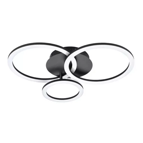 EGLO 900321 PARRAPOS-Z mennyezeti lámpa acél fekete / műanyag fehér 33W 4300 lm