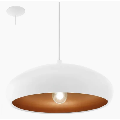 EGLO 94606 MOGANO 1 függeszték acél fehér, vörösréz E27 1x60W