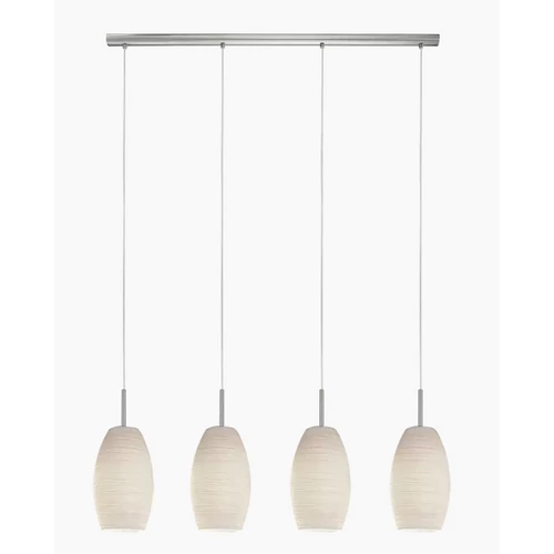 EGLO 97587 BATISTA 3 függeszték acél matt nikkel / törléses technikával készült fehér E27 4x40W EGLO 97587 BATISTA 3 függeszték acél matt nikkel / törléses technikával készült fehér E27 4x40W