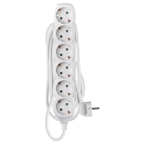 EMOS P0623R Elosztós hosszabbító 6-ös 3m 230V