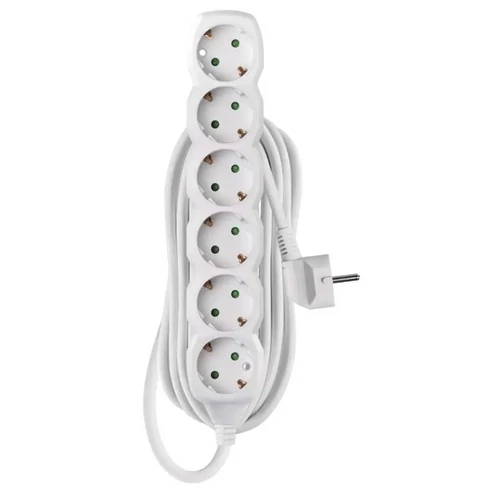 EMOS P0625R Elosztós hosszabbító 6-os 5m