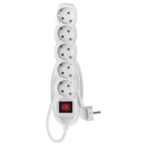 EMOS P1521R Elosztós hosszabbító kapcsolós 5-ös 1,5m 230V EMOS P1521R Elosztós hosszabbító kapcsolós 5-ös 1,5m 230V