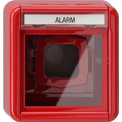 Gira 020630 Fedlap Üvegtábla feliratm. VÁ VR piros Gira 020630 Fedlap Üvegtábla feliratm. VÁ VR piros