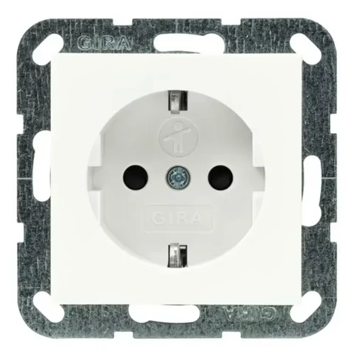 Gira 045303 Dugaszolóaljzat biztonsági reteszeléssel System 55 fehér Gira 045303 Dugaszolóaljzat biztonsági reteszeléssel System 55 fehér