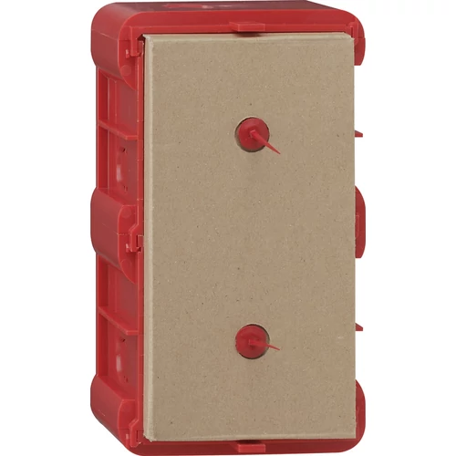 Gira 289200 Beépítődoboz 2-es falba süllyesztett E22 piros