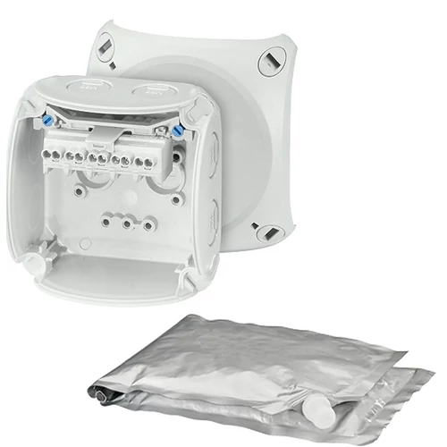 HENSEL WP0202G Kötődoboz falon kívüli 93mmx93mmx62mm IP68 sorkapoccsal