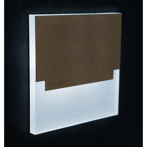 KANLUX 23803 Lépcsővilágító Sabik Led AC CW 220V 1,3W , 6500K, 15lm