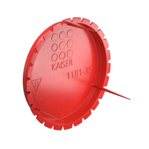 KAISER 1181-35 Vakolófedél 35mm nyíláshoz KAISER 1181-35 Vakolófedél 35mm nyíláshoz